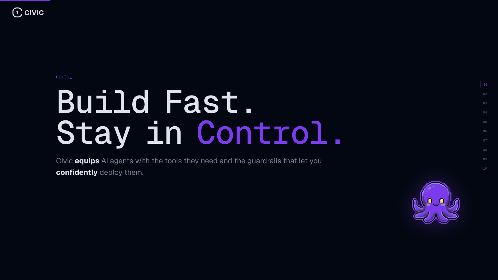 Civic GTM, first slide